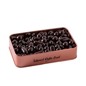 Şekerci Cafer Erol Pebble Stone Dragee - Bronze Tin Box - 300 gr.