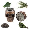 1 Pack Herb Spice Grinder Small Grinders Skull Head Design Multi-purpose Crusher Kitchen Gadgets; Tobacco Grinder